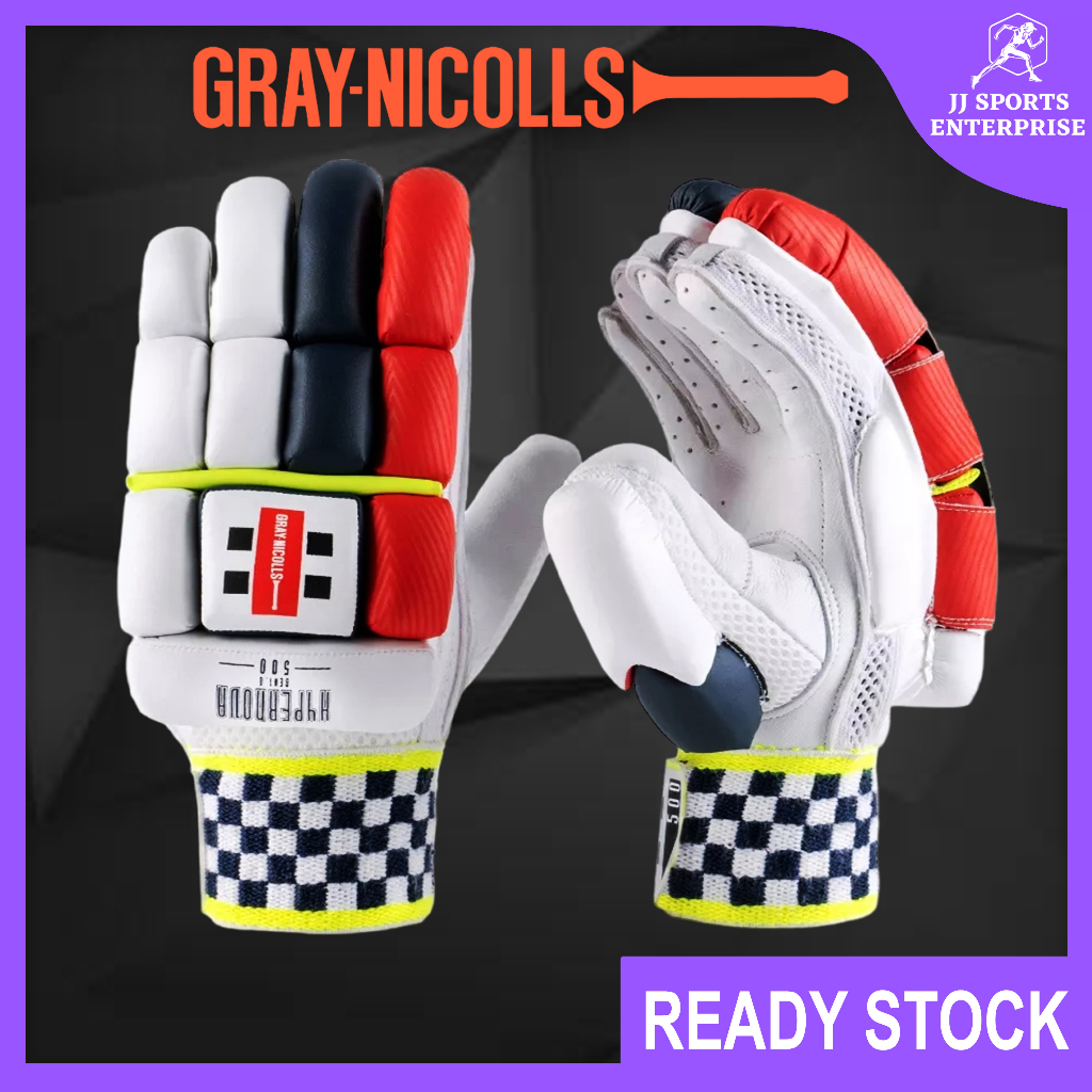 Gray Nicolls Hypernova 500 Batting Gloves (RH) Cricket Glove Sarung Tangan Kriket