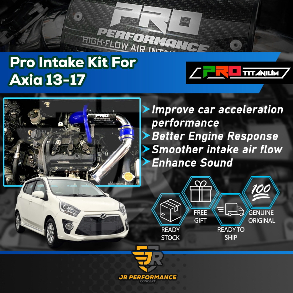 PRO PERFORMANCE High Flow Cold Air Intake System Perodua Axia 2013-2017