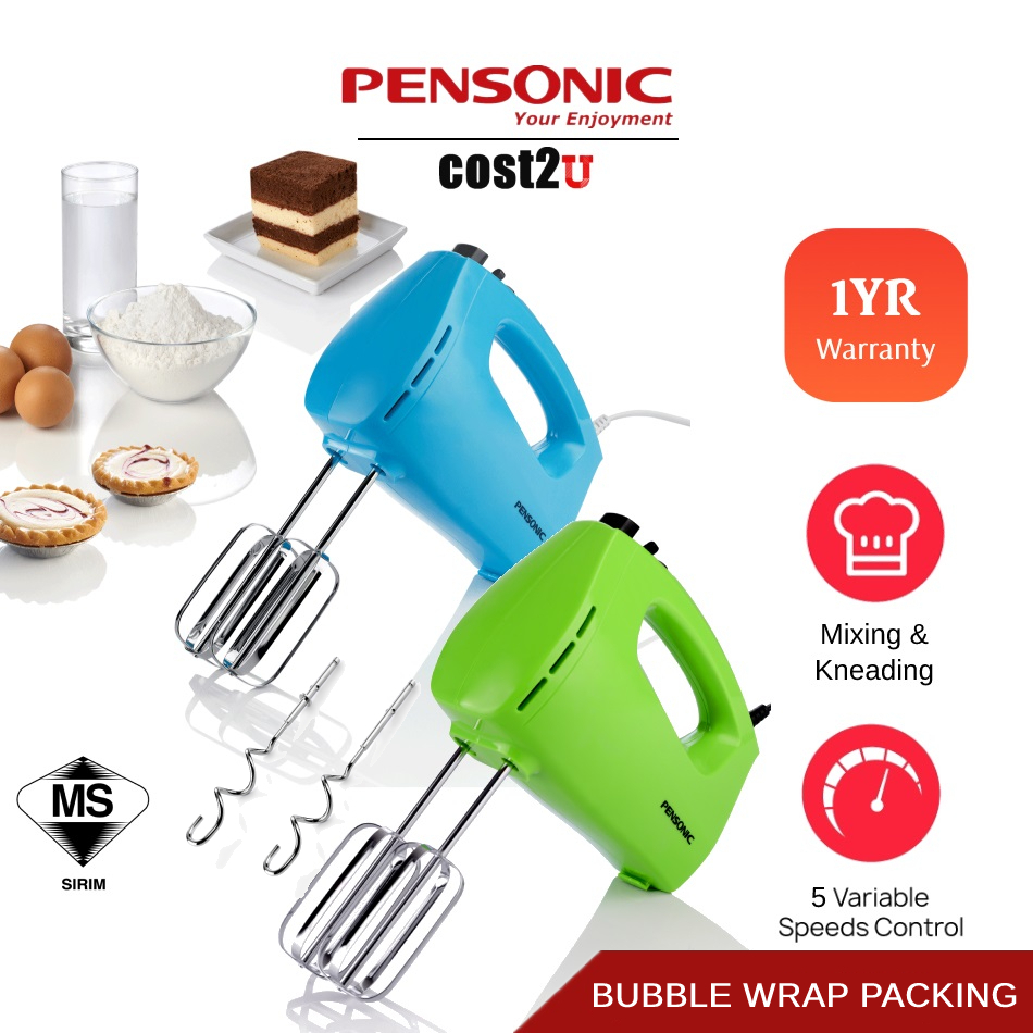 Pensonic Hand Mixer | PM-116B PM-116G PM-116 PM-117 CHM-S908 (Khind Hand Mixer Pengadun Tangan Hand Blender 搅拌器)