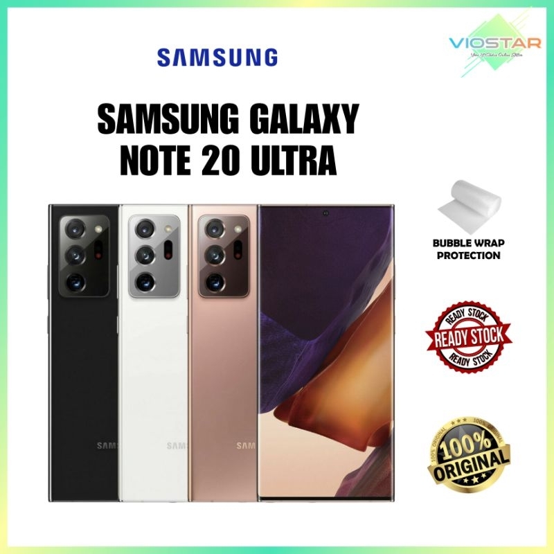 [DEMO USED] SAMSUNG GALAXY NOTE 20 ULTRA 5G (12+256) Exynos 990/ 2K AMOLED DISPLAY/ 120Hz