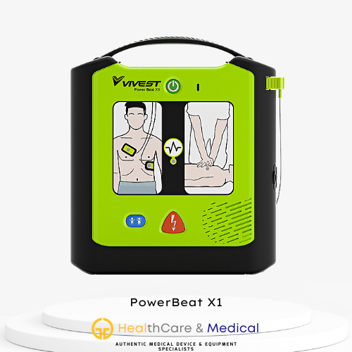 VIVEST Automated External Defibrillator (AED) Powerbeat X1