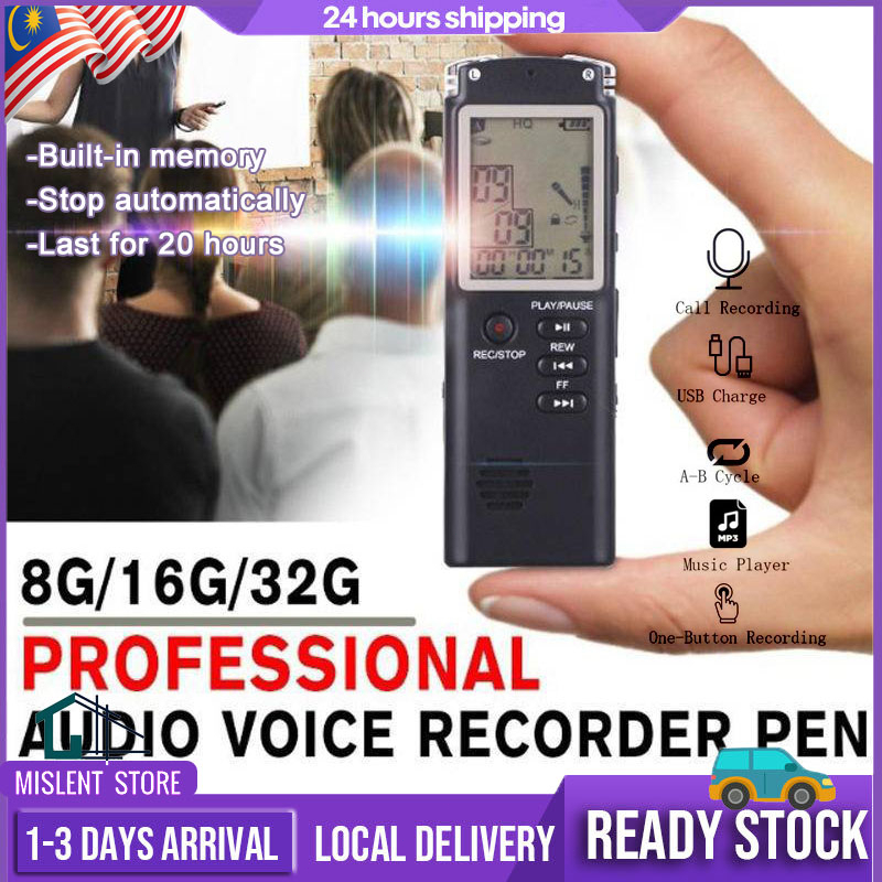 HOTDigital Voice Sound Recorder T60 32/64GB WiFi Hidden Voice Recorder Spy 20H Recording Pen MP3 Player for Meeting 录音笔