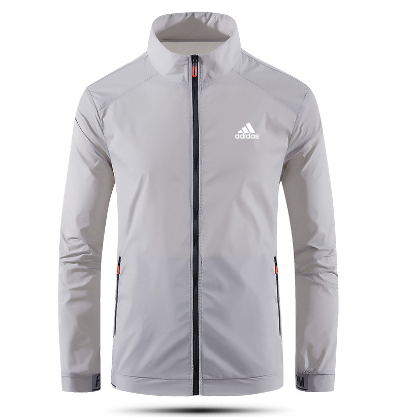 READY STOCK Adidas Unisex Jacket Jogging Sport Jaket Lelaki Windbreaker Slim fit Jaket Windproof Sweater