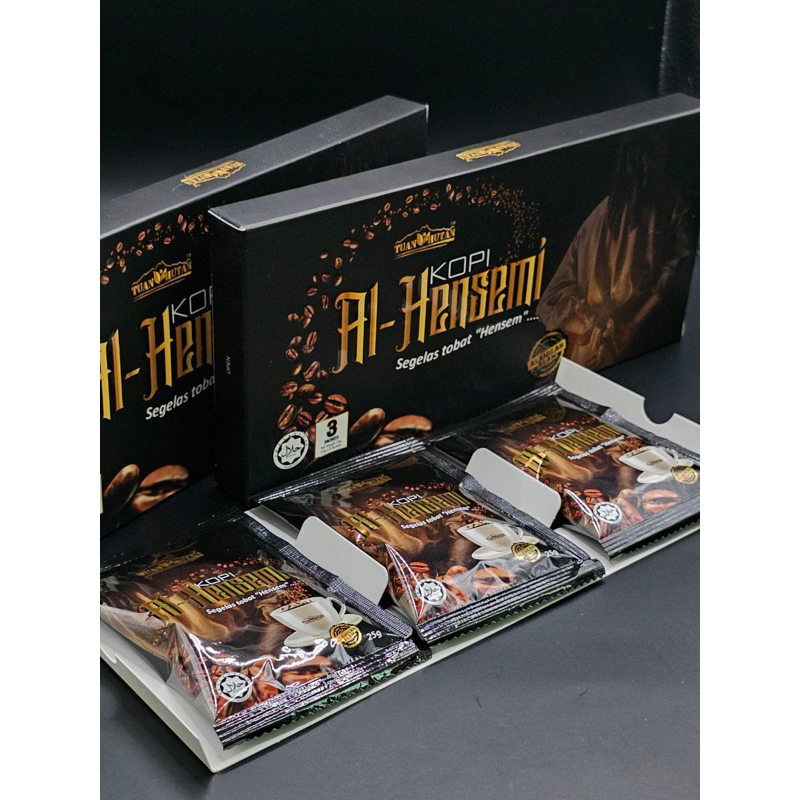 Kopi Al Hensemi Tuan Hutan Minuman Herba Tongkat Ali