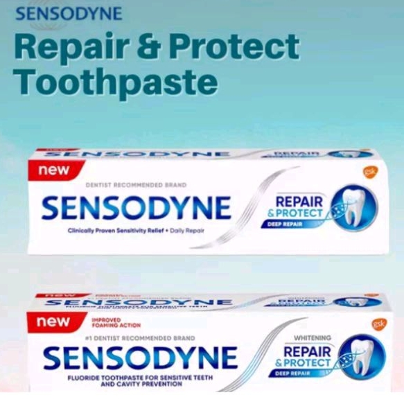 Sensodyne Repair & Protect Original/Whitening Toothpaste 100g