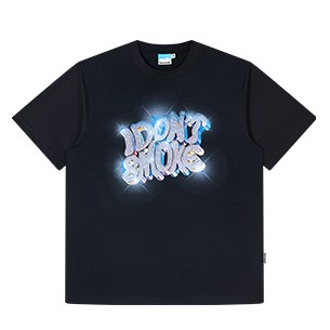 DONSMOKE Rhinestones Big Logo Tee