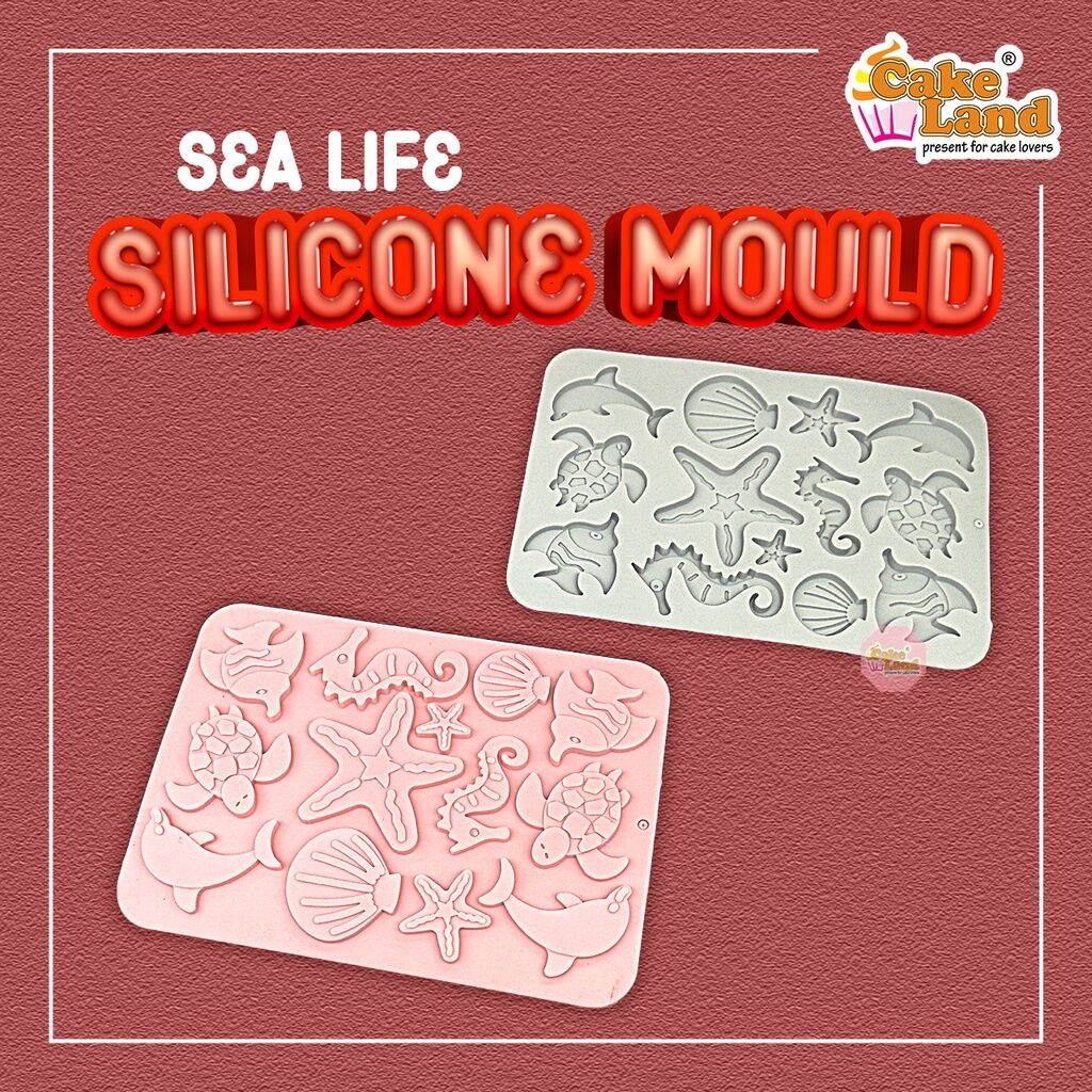 Silicone Jelly/Chocolate/Cake/Candy Mould- Sea Life/ Unicorn /Special Alphabet /Crown & Trophy