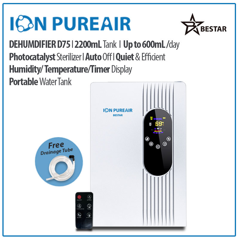 Dehumidifier ION PUREAIR Dehumidifier Air Purifier D75