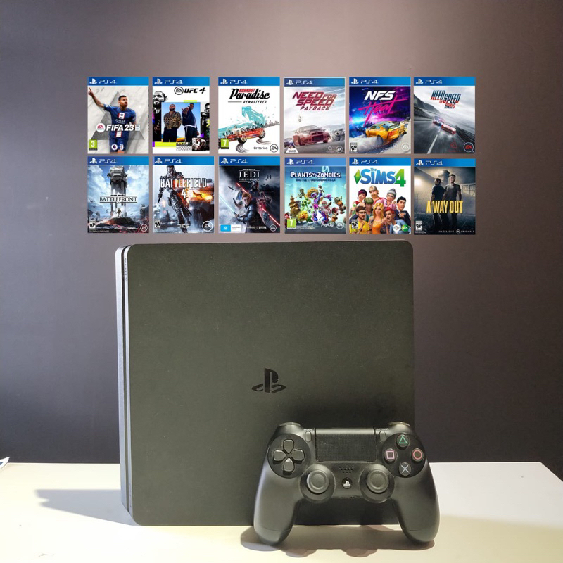 PS4 Slim Pro 500GB  1TB 12 Games EA Play GamersPlayground