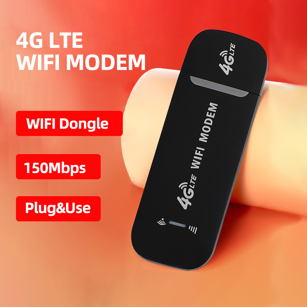 4G LTE USB Modem Dongle Modified Unlimited 150Mbps for Laptop PC Network  Sim Card WiFi Hotspot WiFi Wireless Network