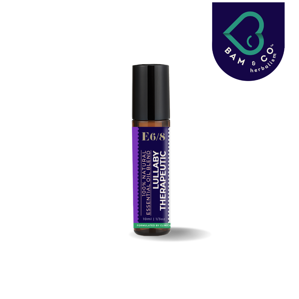 BAM & CO. NATURAL LULLABY THERAPEUTIC ESSENTIAL OIL ROLL ON – SLEEPING (10ML)