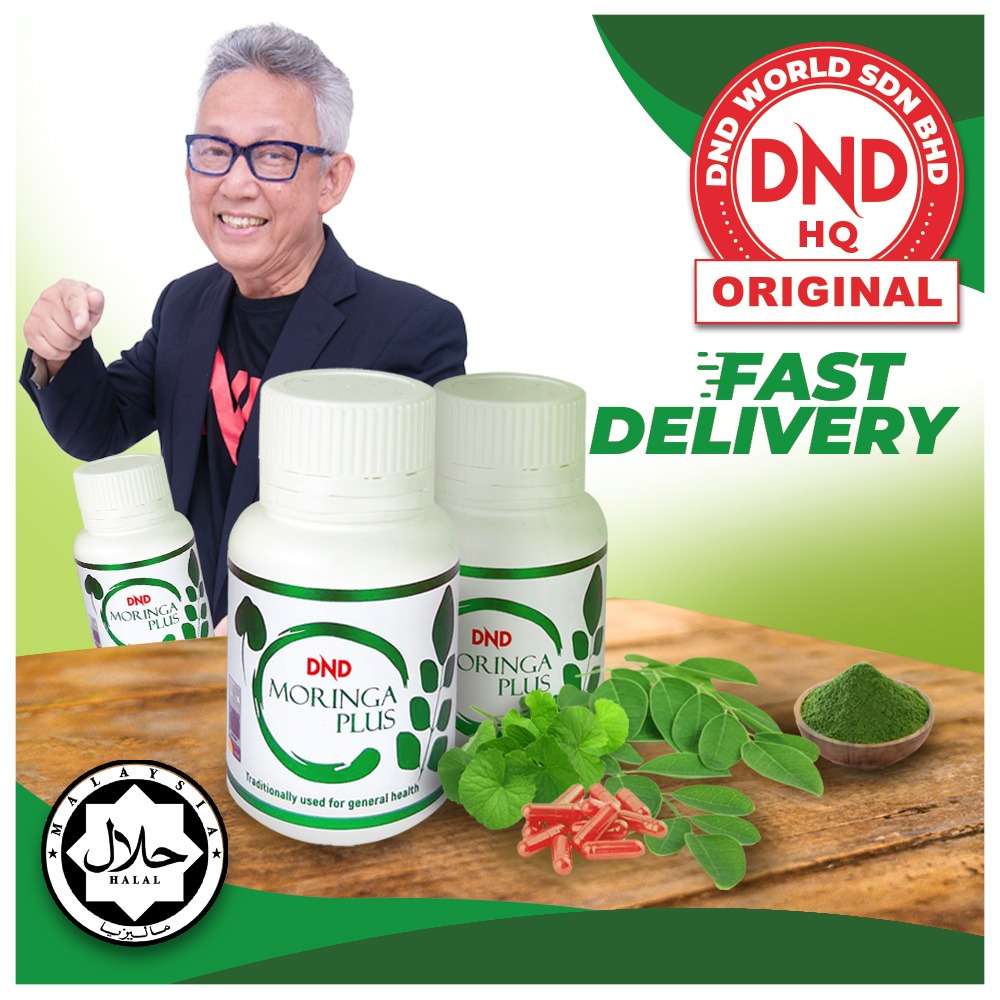 DND Moringa Plus (2 Botol x 60 Biji)