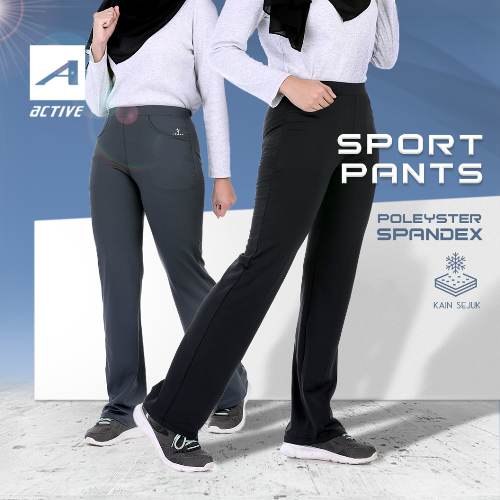 Seluar Sukan Dryfit Muslimah [Polyester]