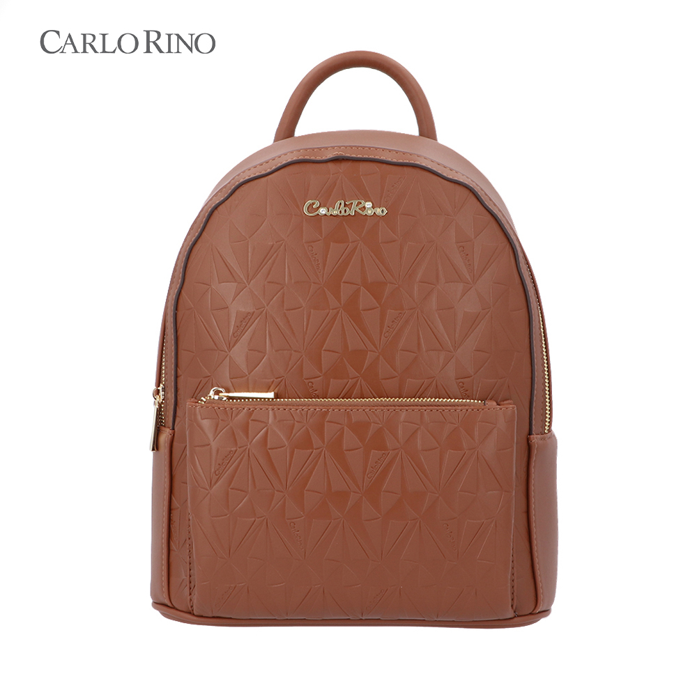 Carlo Rino Medium Brown Get Carried Away Backpack