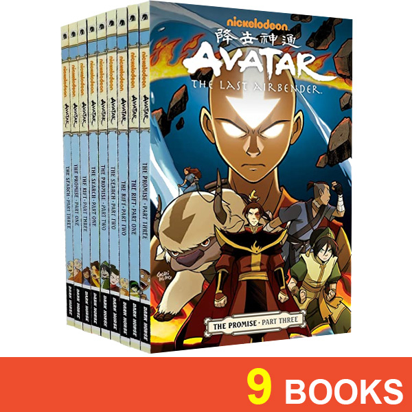 [Ready STOCK]Avatar: The Last Airbender - Season 1 (9 Books)