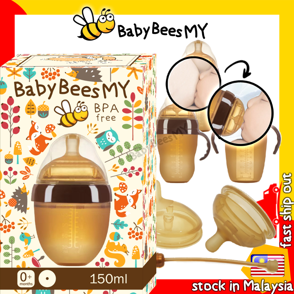 ?Ready Stock?BabyBeesMY Botol Susu Newborn, Botol Susu Baby Newborn, Baby Milk Bottle, 奶瓶