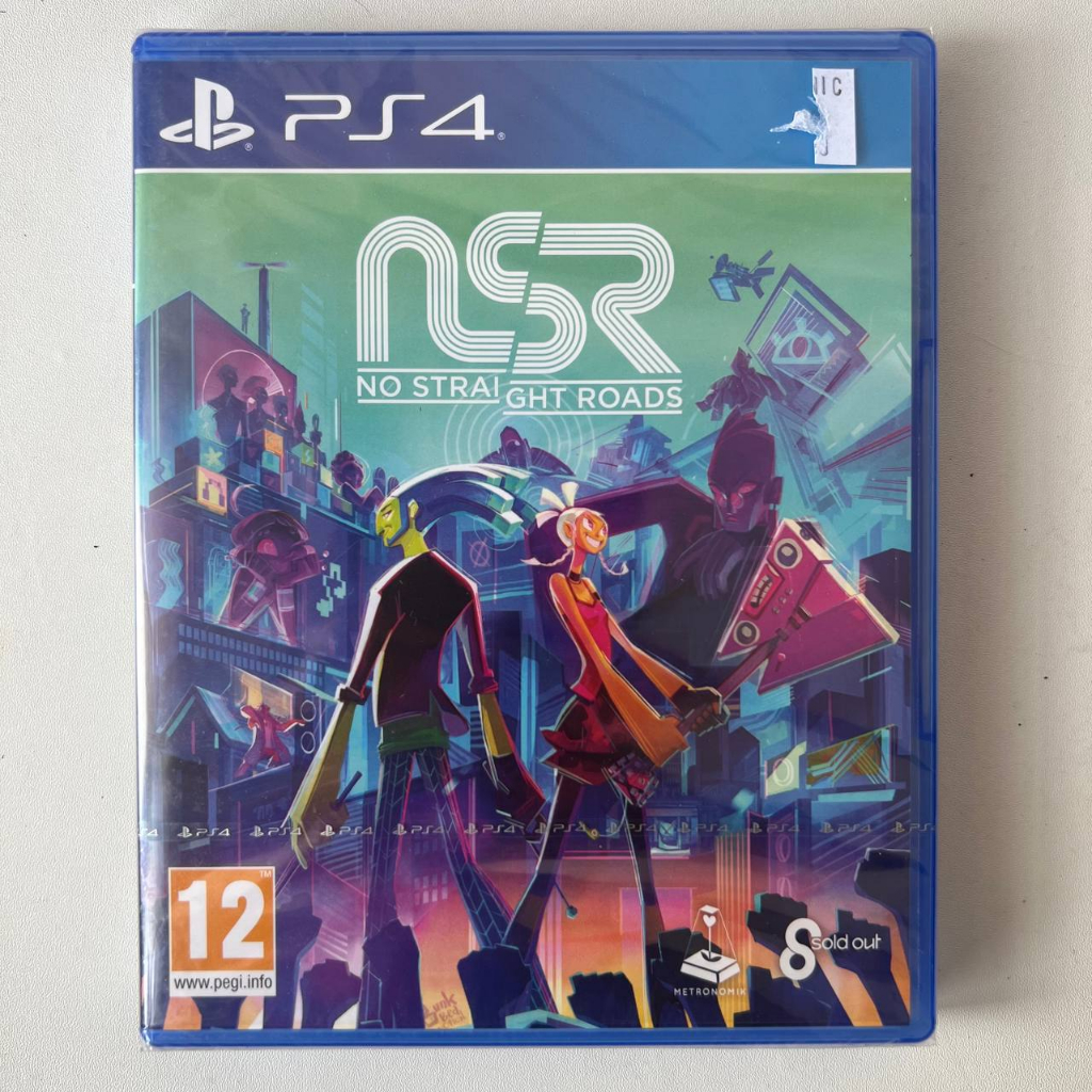 NO STRAIGHT ROADS NEW AND SEALED PS4 GAMES
