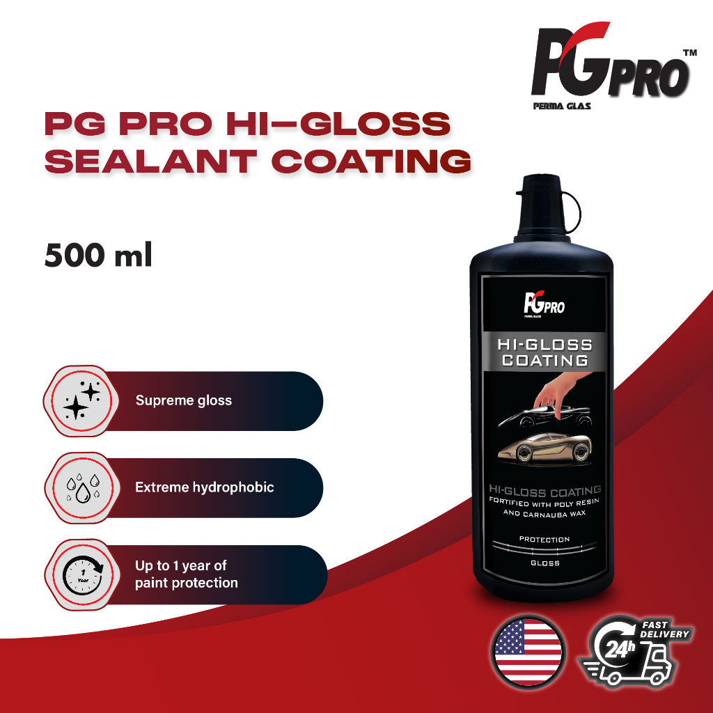 PG Pro HI-Gloss Sealant Coating (500ml) Kilang/Direct Manufacture/ Bulk Purchase