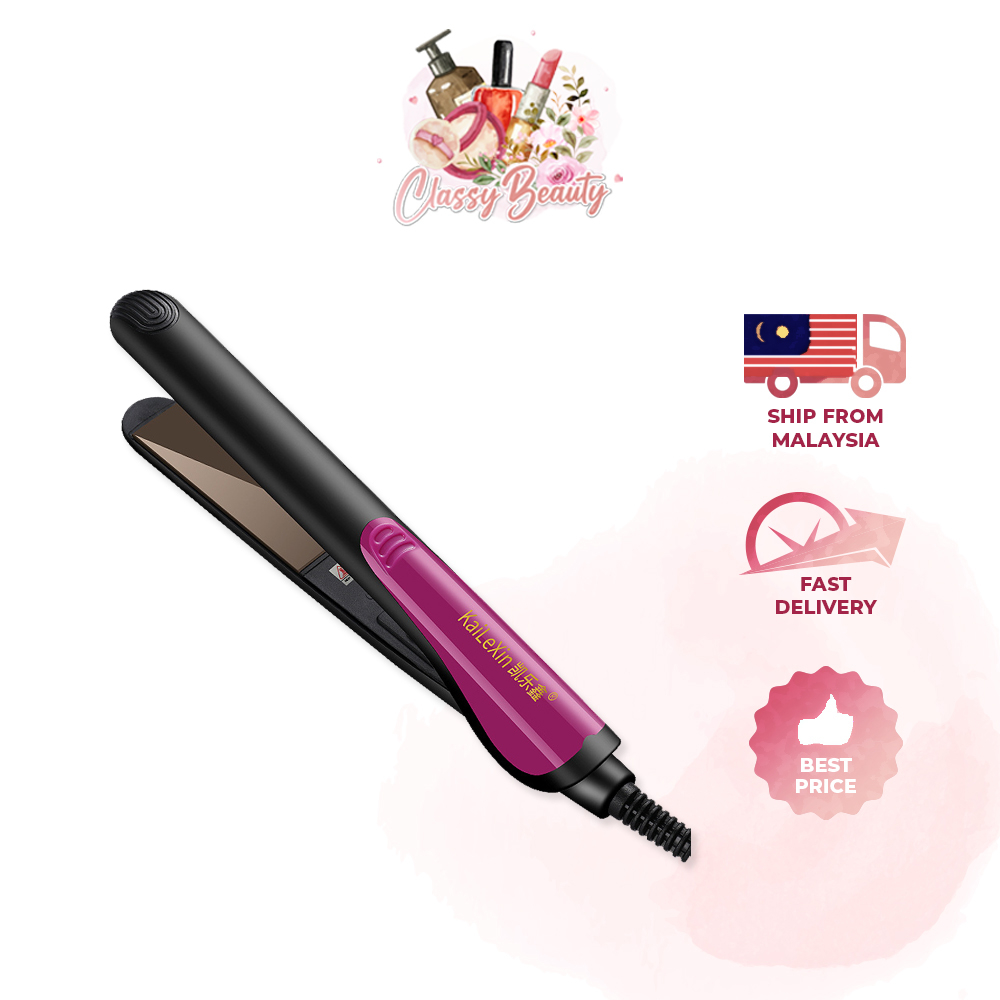 ⚡Local Ship⚡2in1iron Ion Automatic Rambut Pengeriting & Pelurus Hair Curler & Straightening hairs straightener