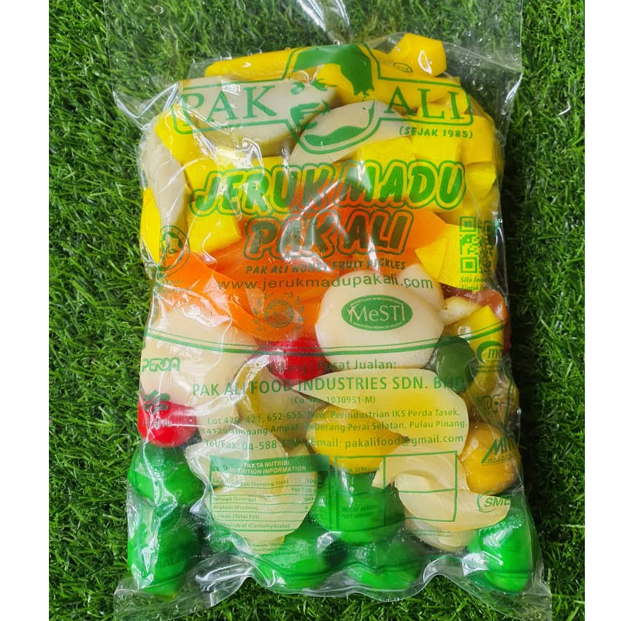 Jeruk Madu Pak Ali Buah Campur Original Penang Honey Pickles boleh pilih buah
