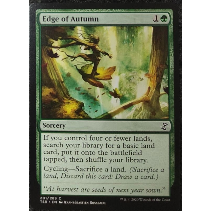 Magic The Gathering : Edge of Autumn Common Timespiral Remastered card