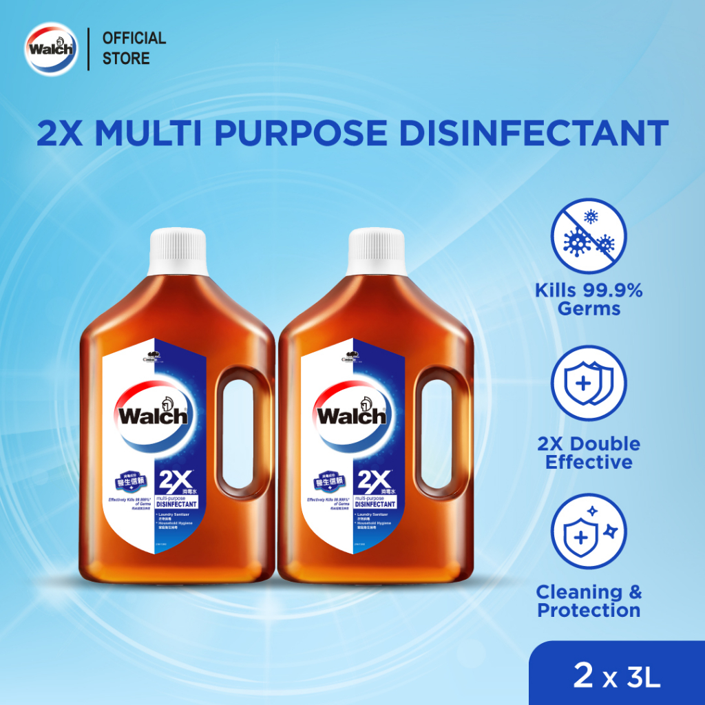 [TWIN PACK] Walch Multi Purpose Disinfectant (2 x 3000ml)
