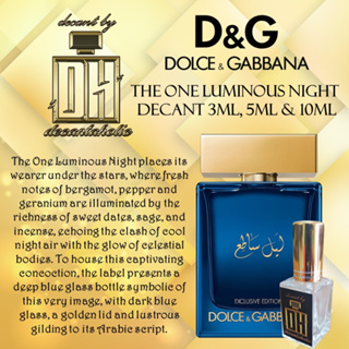 The One Luminous Night Dolce&amp;Gabbana cologne - a fragrance for men  2021