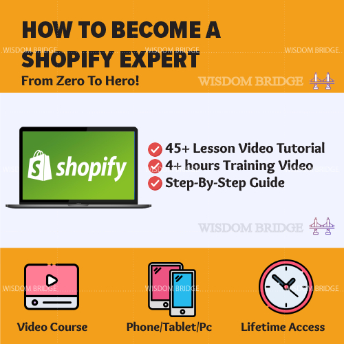 [Video Course] How To Become A Shopify Expert | Marketing Ecommerce SEO Social Media Youtube Etsy Shopify-