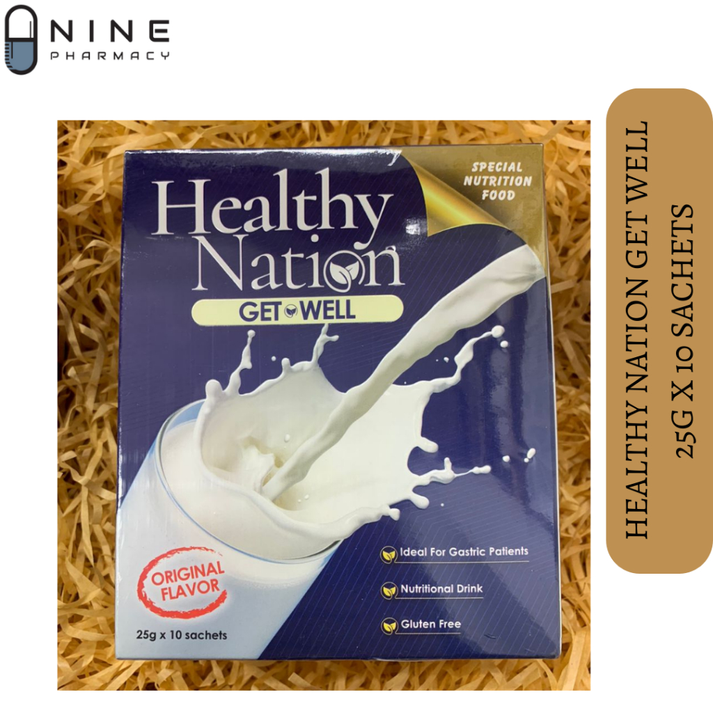 Healthy Nation GET Well 25g X 10 sachets