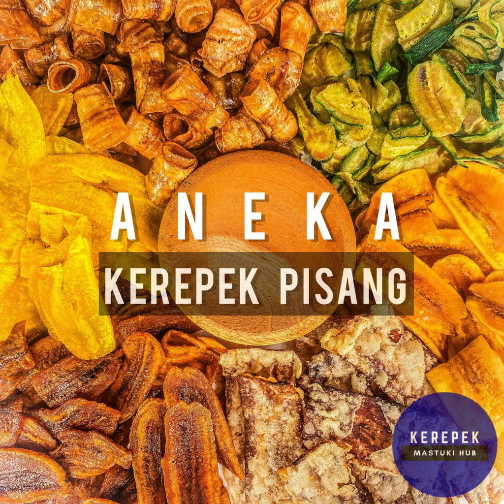 KEREPEK PISANG MURAH | ANEKA BANANA CHIPS [100g-500g]