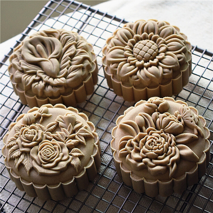 150g Mooncake Mould - MoonCake 中秋月餅模 (150g)