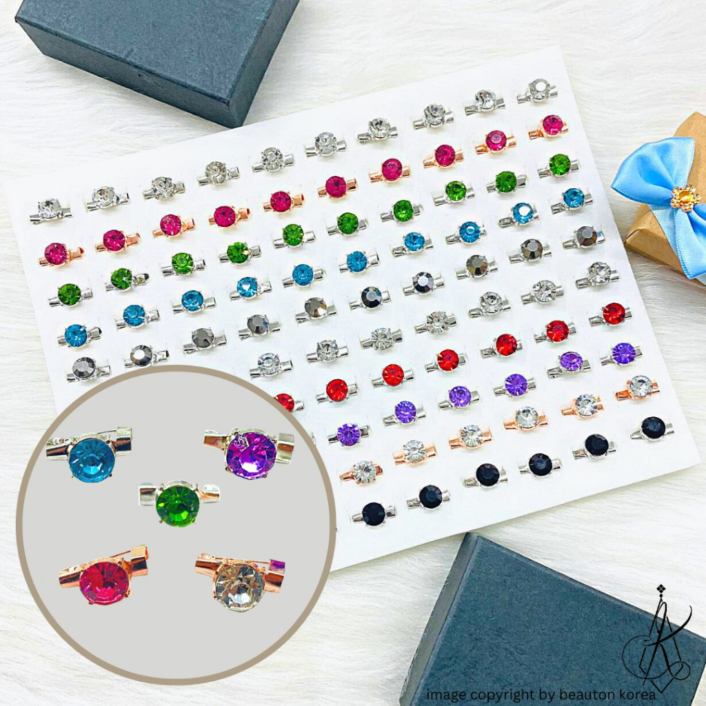 Kerongsang Pin Tudung Borong Murah 10/50pcs/100pcs Korea Premium Baby Brooch Bahu Keronsang Mini Brounch Brooches Cantik