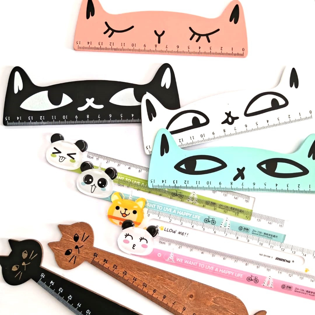 Pembaris Segitiga Stationery School Ruler Triangle Ruler School Stationery