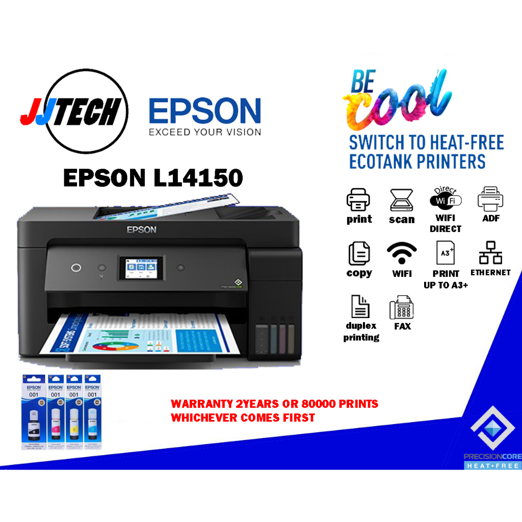 EPSON ECOTANK L14150 A3 ALL-IN-ONE PRINTER L14150 | PGMall