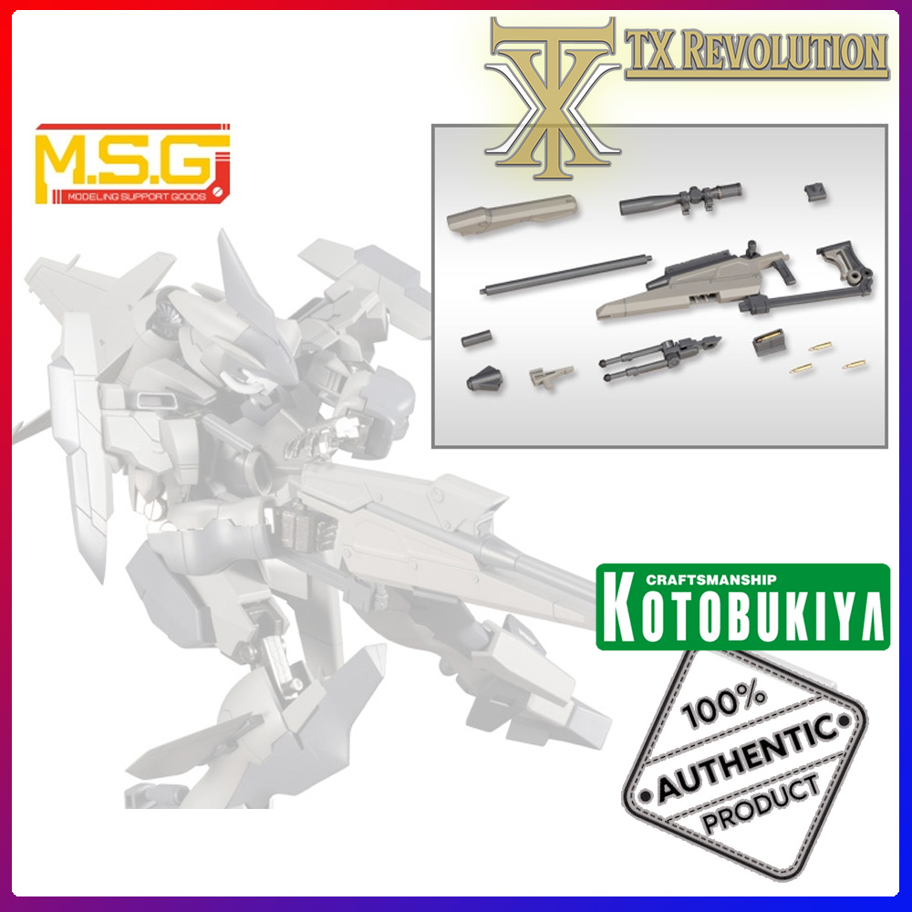 KOTOBUKIYA RW009 WEAPON UNIT 09 NEW SNIPER RIFLE M.S.G