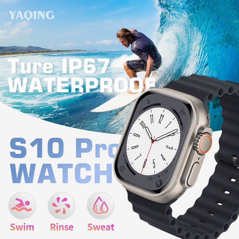 S10 Ultra Smart Watch Series 8 – Waterproof, Bluetooth Call, Sports Fitness Health Monitor | Jam Pintar Tahan Air