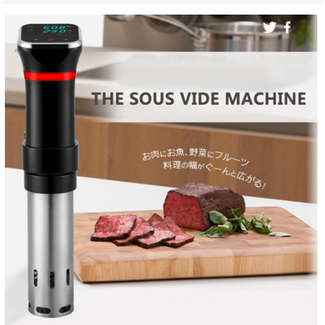 Sous Vide Machine Waterproof cooker Slow cooker vacuum Sousvide Amazon Hot Selling (Malaysia 3 Pin Plug)