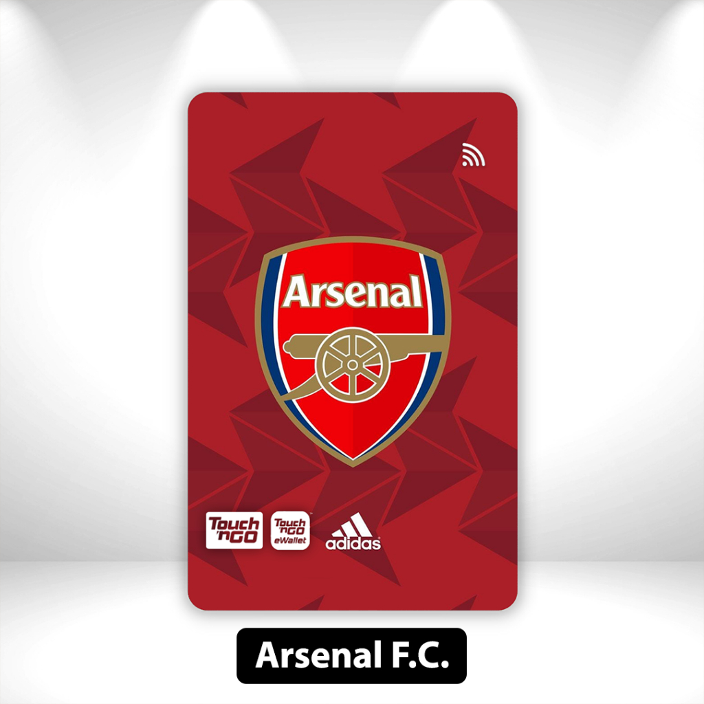 [Premier League] Arsenal - Sticker TNG Sticker TNG NFC Card Skincard Cover Arsenal by Sticko Animation Touch n Go