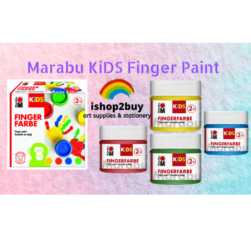 Marabu Easy Marble Paint Set | 22 Vibrant and Metallic Colors | X10 Wooden Marbl