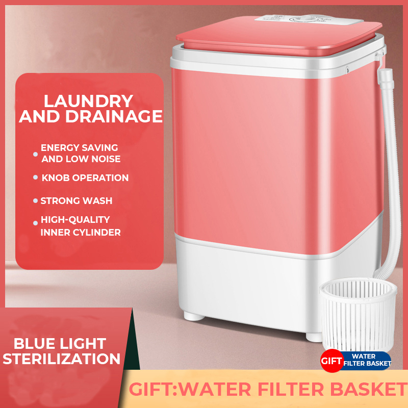 NJ521 Washing Machine Portable Lightweight High capacity automatic quick wash spin dry quick