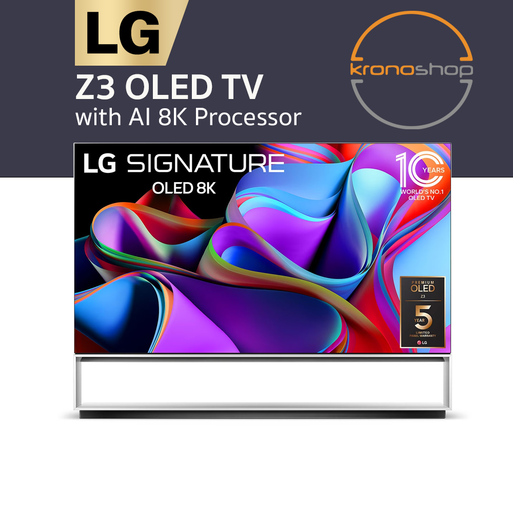 [2023 NEW] LG Z3 88 INCH 8K Smart SELF-LIT OLED TV with AI ThinQ OLED88Z3PSA OLED88 OLED88Z3