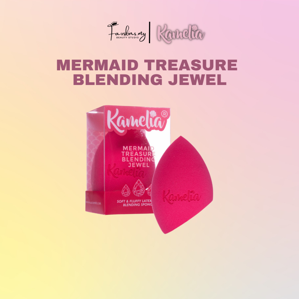 Kamelia Cosmetics Mermaid Treasure Blending Jewel Beauty Sponge