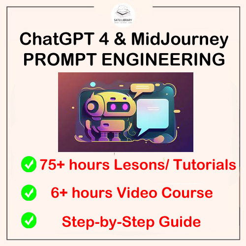 1library [Video Course] Prompt Engineering with ChatGPT 4 & Midjourney 2000+ prompts | ai Course ChatGpt 4 Chat Gpt