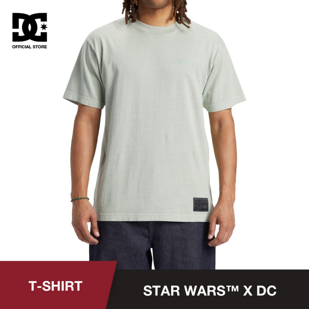 DC Men Star Wars™ x DC Grogu The Child Short Sleeve Tee - Grayish Green