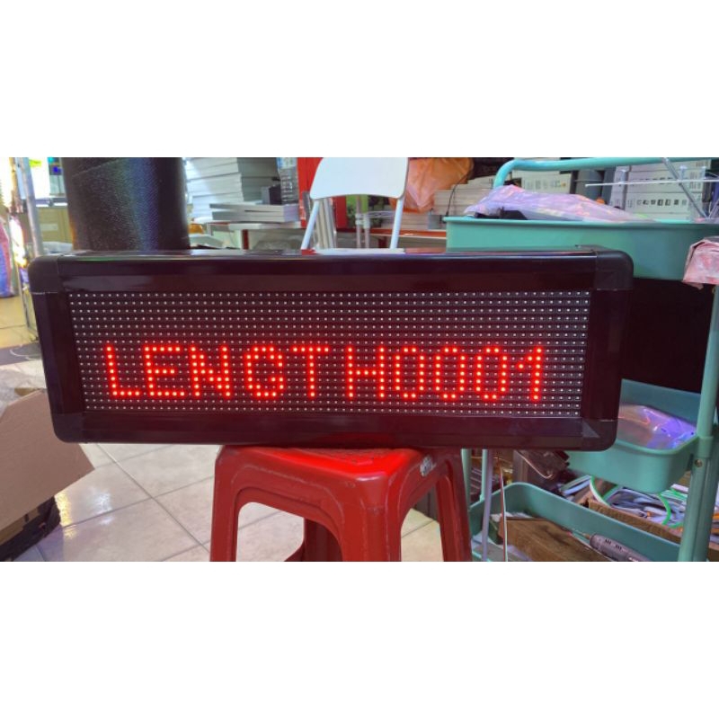 LED Digital Signboard Production Line Record Display Number Count Up Down