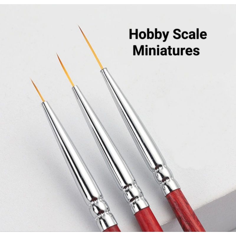 Gundam military and Warhammer use for painting brush ️ figures use,wooden pole thin pull line pen hook line pen painted
