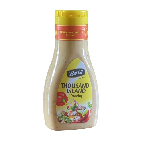 Bel'oil Thousand Island Dressing Salad Sauces 250ml [Halal]- Product of Belgium
