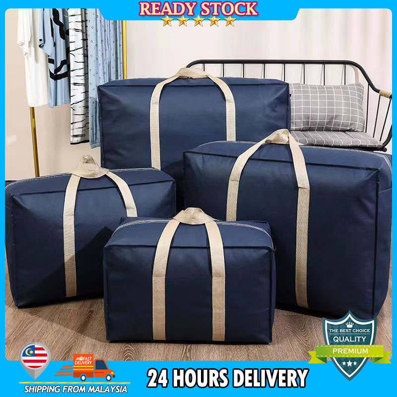 BIG BAG Storage bag Beg Guni Besar Berzip Bag Toto Bag Pillow Beg Pakaian Beg Baju Besar Beg Besar Simpan Cloth Bag