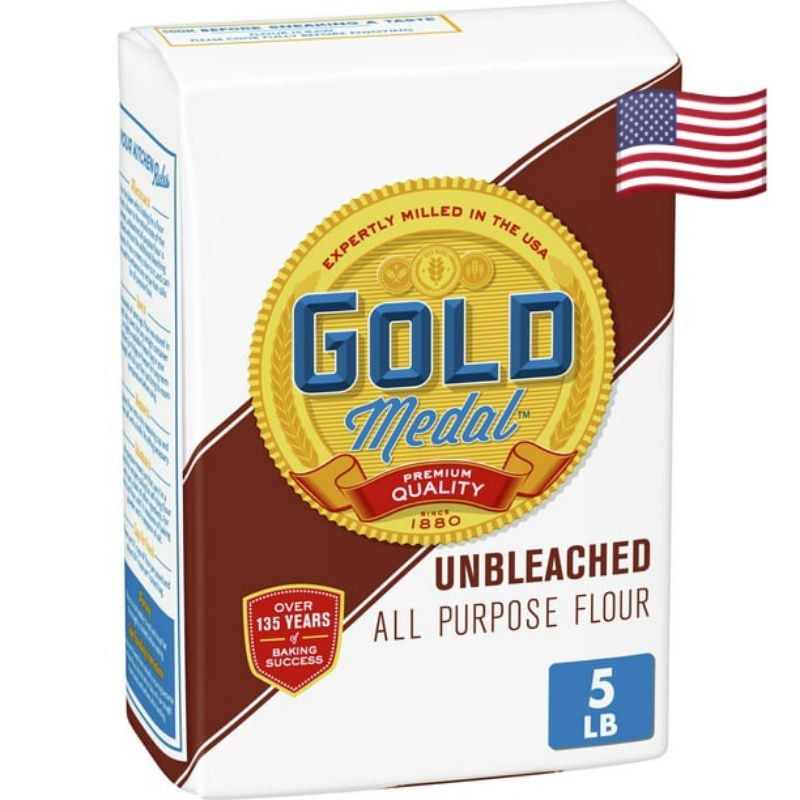 Gold Medal Unbleached All Purpose Flour 5LB (2.26 KG) imported from USA