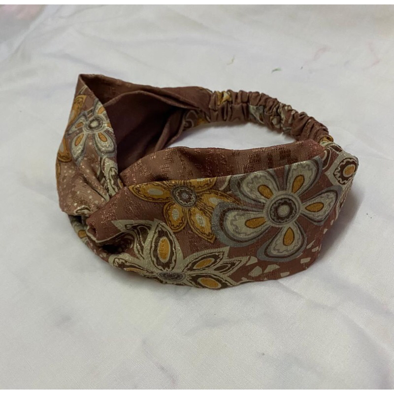 Headband Batik Silk / Hair Accessories